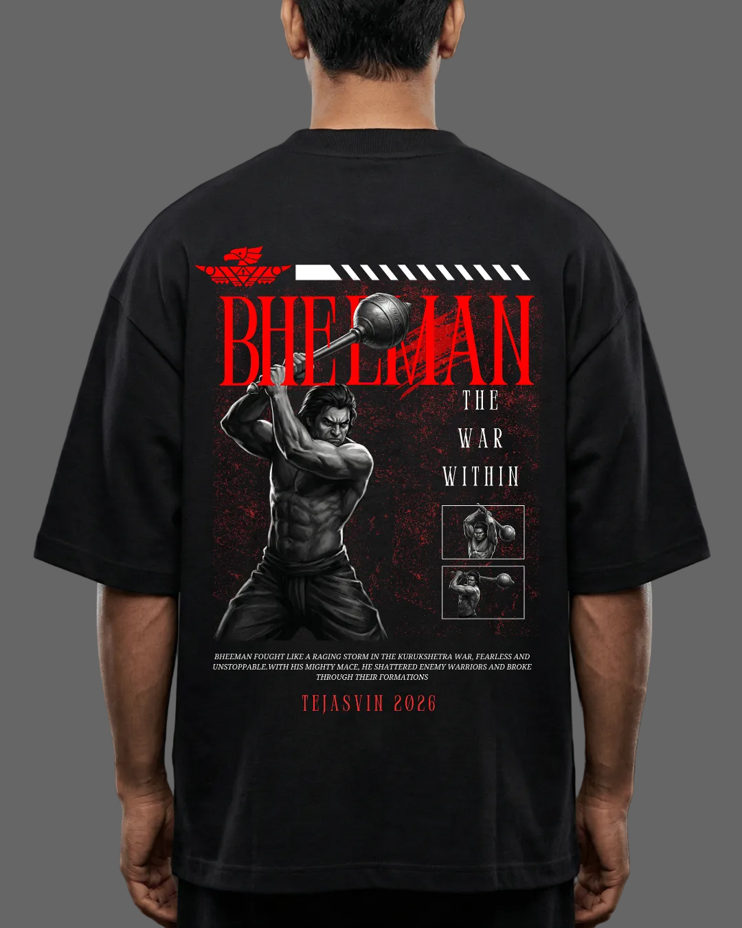 BHEEMAN OVERSIZED TEE